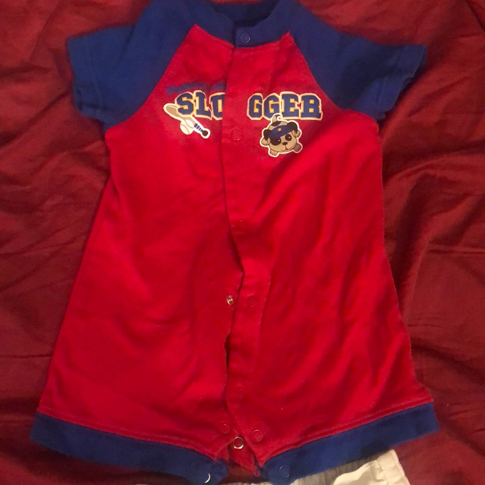 Moms little slugger - romper